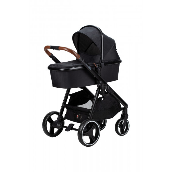 Коляска для дитини універсальна 4 в 1 FreeON BLOOM black