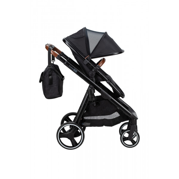 Коляска для дитини універсальна 4 в 1 FreeON BLOOM black