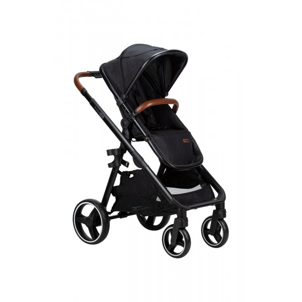 Коляска для дитини універсальна 4 в 1 FreeON BLOOM black