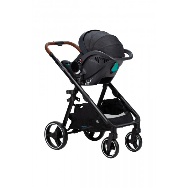 Коляска для дитини універсальна 4 в 1 FreeON BLOOM black