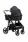 Коляска для дитини універсальна 4 в 1 FreeON BLOOM black