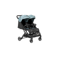 Коляска для дитини прогулянкова FreeON Active TWIN чорно-зелена