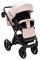 Коляска 2 в 1 Bair Kiwi Plus ECO BKP-28 рожевий пудра