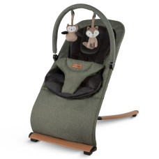 Шезлонг Kidwell Rubi green/black wooden