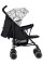 Коляска для дитини проуглянкова FreeON Simple Black-White