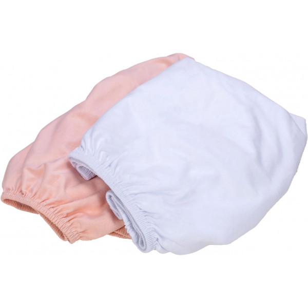 Простирадло Bubaba by FreeON 2/1 WHITE and PINK