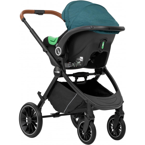 Коляска для дитини універсальна 3 в 1 FreeON JOY dark green