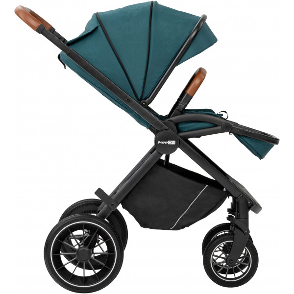 Коляска для дитини універсальна 3 в 1 FreeON JOY dark green