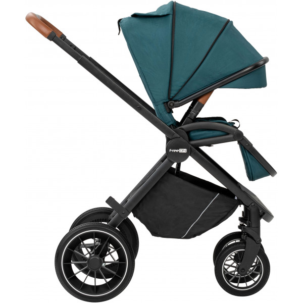 Коляска для дитини універсальна 3 в 1 FreeON JOY dark green