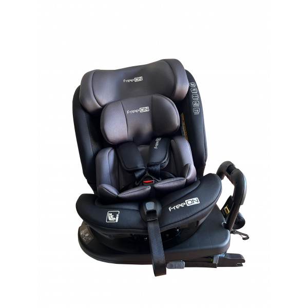 Автокрісло FreeON EPIC, поворотність 360°, iSize 40-150 см, темно-сірий