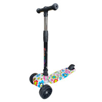 Самокат 216 Scooter flowers