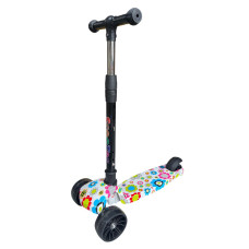 Самокат 216 Scooter flowers