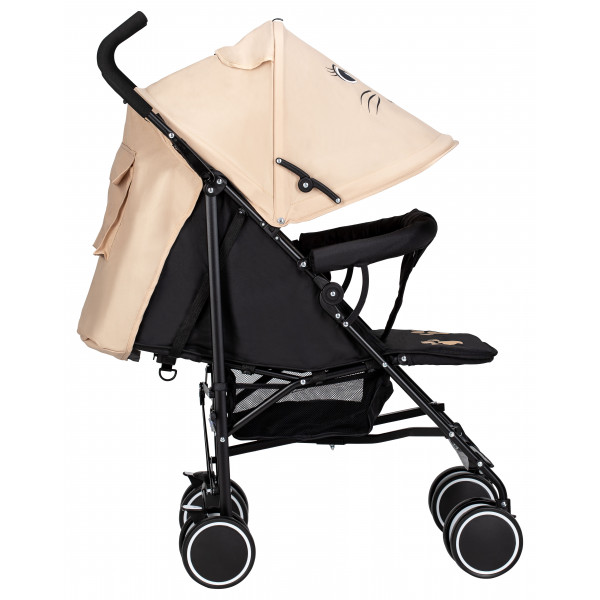 Коляска для дитини прогулянкова FreeON Simple Black-Yellow