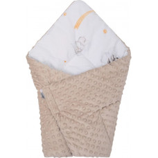 Конверт-ковдра для дитини 2 в 1 Bubaba by FreeON SLEEPY ANIMALS BEIGE 65х65 см