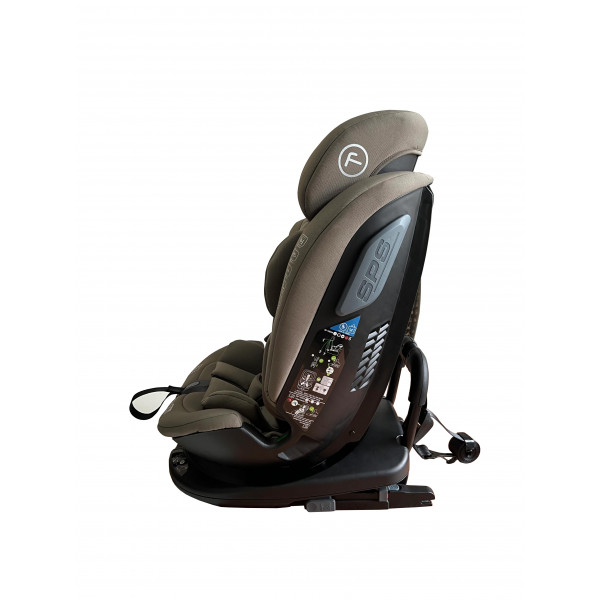 Автокрісло FreeON EPIC, поворотність 360°, iSize 40-150 см, коричневий