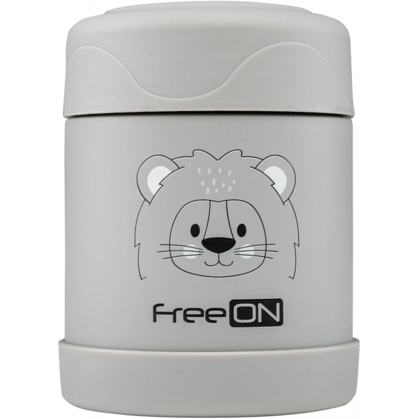 Термоконтейнер FreeON, сірий 350 мл