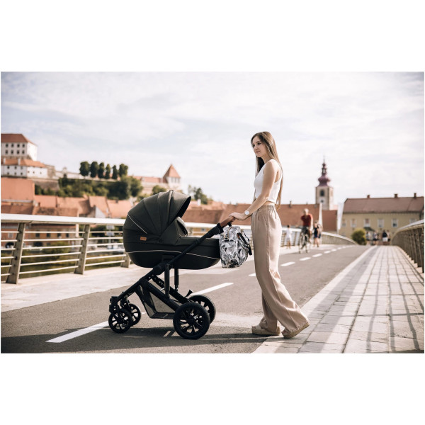 Коляска для дитини універсальна 3 в 1 FreeON Comfort (автокрісло R129), black
