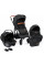 Коляска для дитини універсальна 3 в 1 FreeON Comfort (автокрісло R129), black