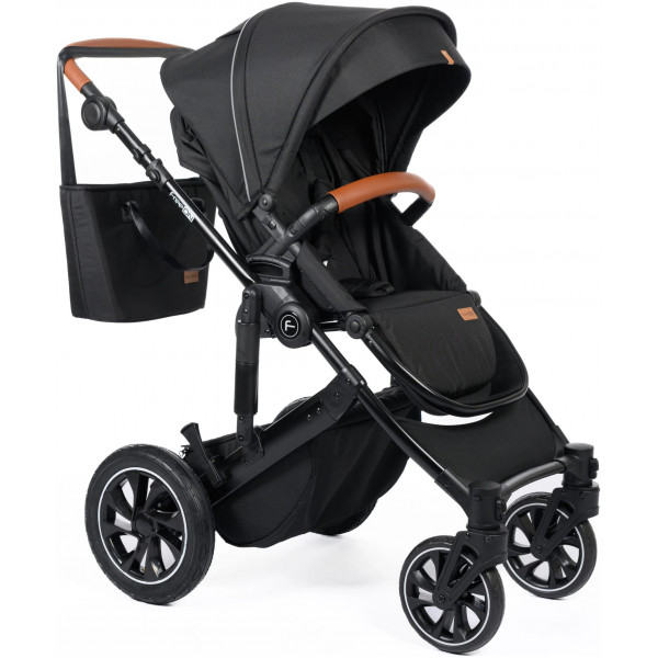 Коляска для дитини універсальна 3 в 1 FreeON Comfort (автокрісло R129), black