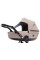 Коляска 2 в 1 Bair Kiwi Plus ECO BKP-33 капучино