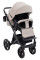 Коляска 2 в 1 Bair Kiwi Plus ECO BKP-33 капучино