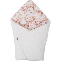 Конверт-ковдра для дитини 2 в 1 Bubaba by FreeON SPRING RHAPSODY WHITE 65х65 см