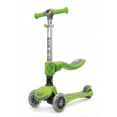 Самокат дитячий 2 в 1 FreeON Kick`N`Roll Green