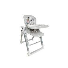 Стілець для годування Adbor Glamour 3 в 1 grey