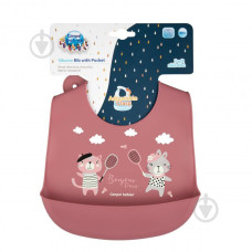 Слинявчик силіконовий з кишенькою ТМ Canpol babies